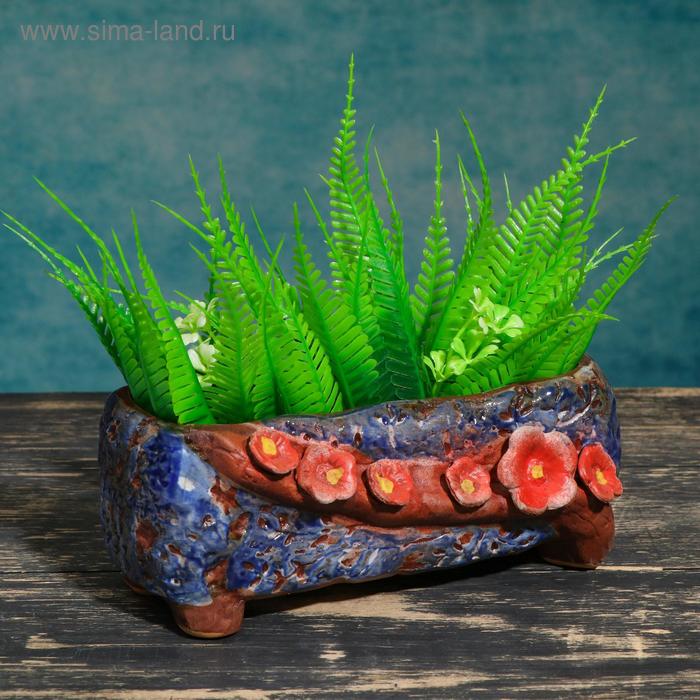 Горшок - бонсайница "Сакура" 18*9*5см
Горшок - бонсайница "Сакура" 18*9*5см