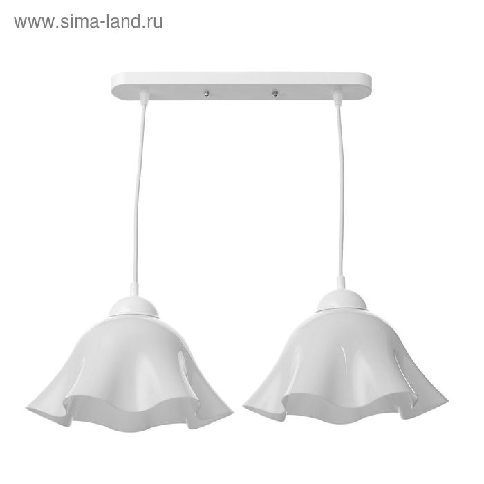 Светильник подвес 2хЕ27 15Вт белый d=28, h=14+60 см
Светильник подвес 2хЕ27 15Вт белый d=28, h=14+60 см