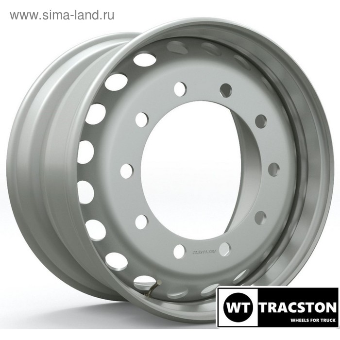фото Грузовой диск tracston m22 11.75x22.5 10x335 et120 d281 silver (1175_14)