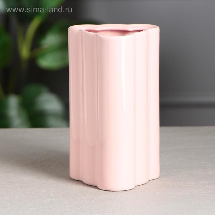 Ваза керамическая "Облако", настольная, глянец, розовая, 18 см
Ваза керамическая "Облако", настольная, глянец, розовая, 18 см
