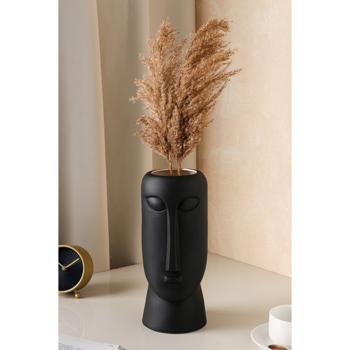 Ваза керамическая "Будда", настольная, декоративная, интерьерная, чёрная, 31.5 см
Ваза керамическая "Будда", настольная, декоративная, интерьерная, чёрная, 31.5 см