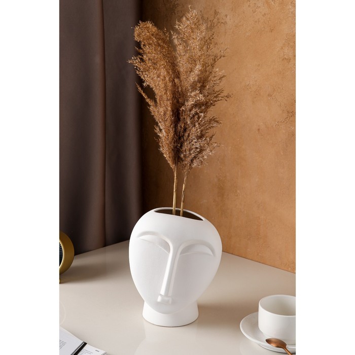 Ваза керамическая "Будда", настольная, декоративная, интерьерная, белая, 21.5 см
Ваза керамическая "Будда", настольная, декоративная, интерьерная, белая, 21.5 см