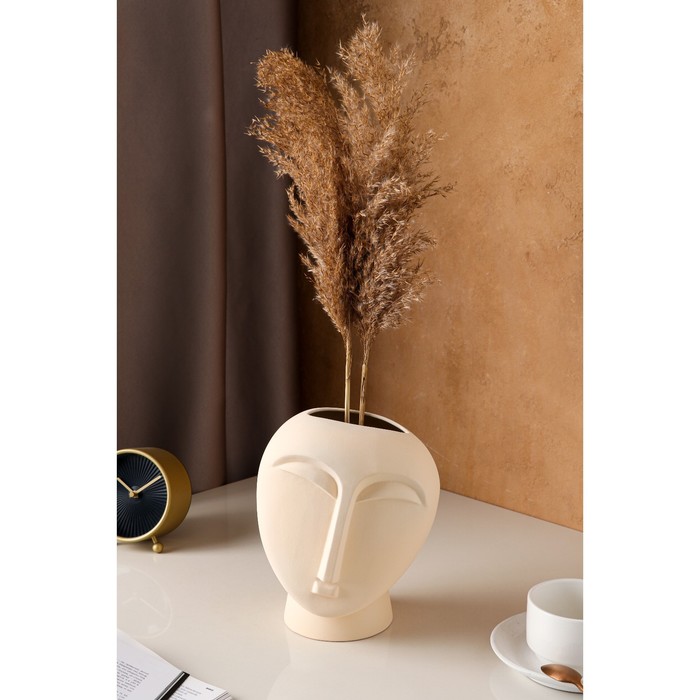 Ваза керамическая "Будда", настольная, декоративная, интерьерная, бежевая, 21.5 см
Ваза керамическая "Будда", настольная, декоративная, интерьерная, бежевая, 21.5 см