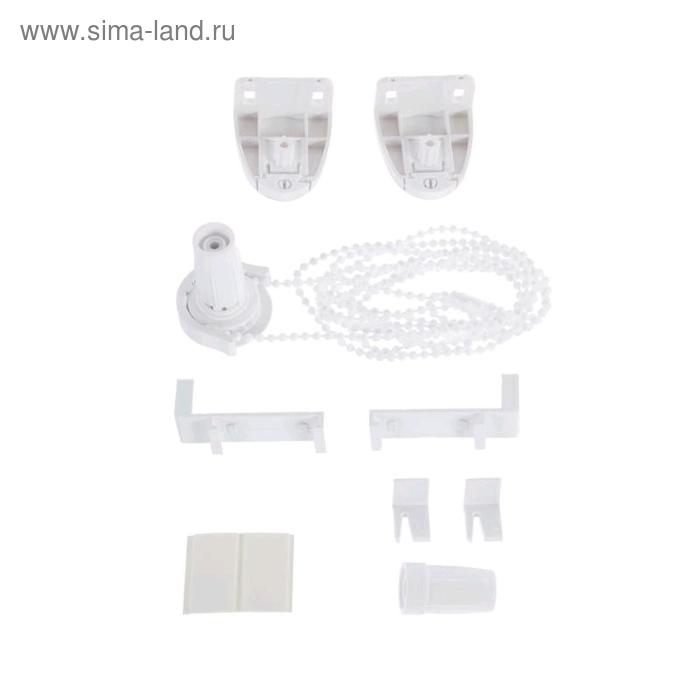 фото Рулонная штора блэкаут «свежая мята», 140х175 см, цвет зеленый decofest