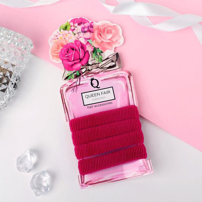 Резинка для волос "Весенняя радость" (набор 4 шт) 6,5 см, малиновый
Резинка для волос "Весенняя радость" (набор 4 шт) 6,5 см, малиновый