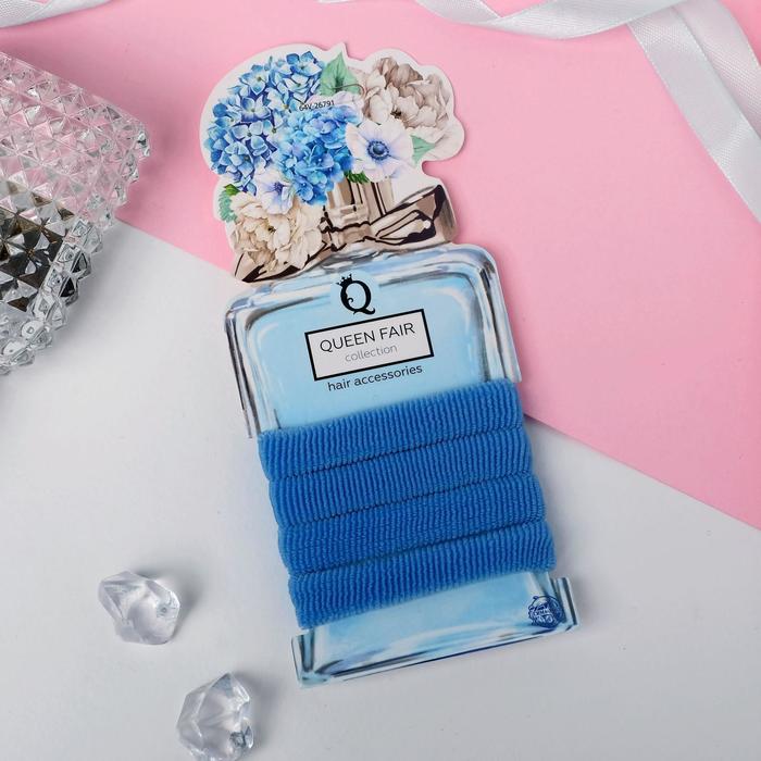 Резинка для волос "Весенняя радость" (набор 4 шт) 6,5 см, голубой
Резинка для волос "Весенняя радость" (набор 4 шт) 6,5 см, голубой