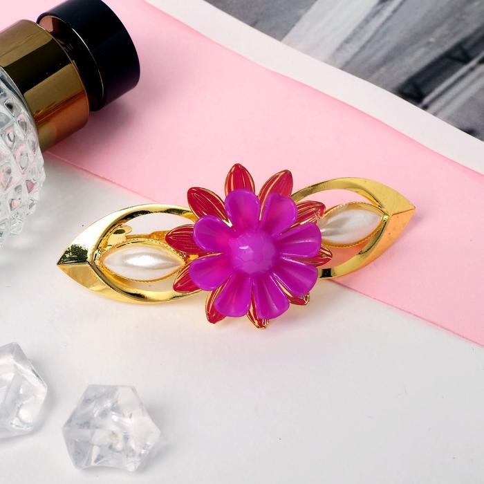 Заколка-автомат для волос "Двойной цветок" 8 см жемчужные капельки, микс
Заколка-автомат для волос "Двойной цветок" 8 см жемчужные капельки, микс