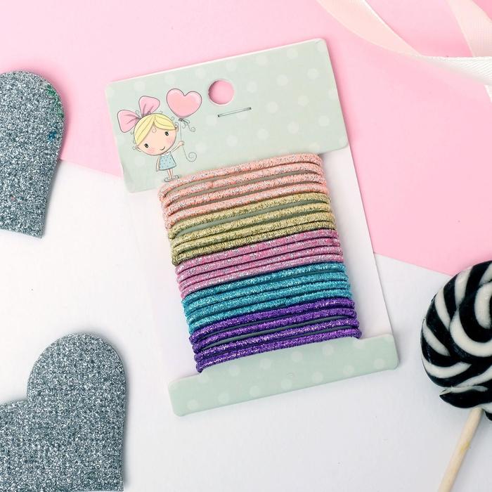 Резинка для волос "Глория" (набор 20 шт) перелив, 4,5 см, микс
Резинка для волос "Глория" (набор 20 шт) перелив, 4,5 см, микс