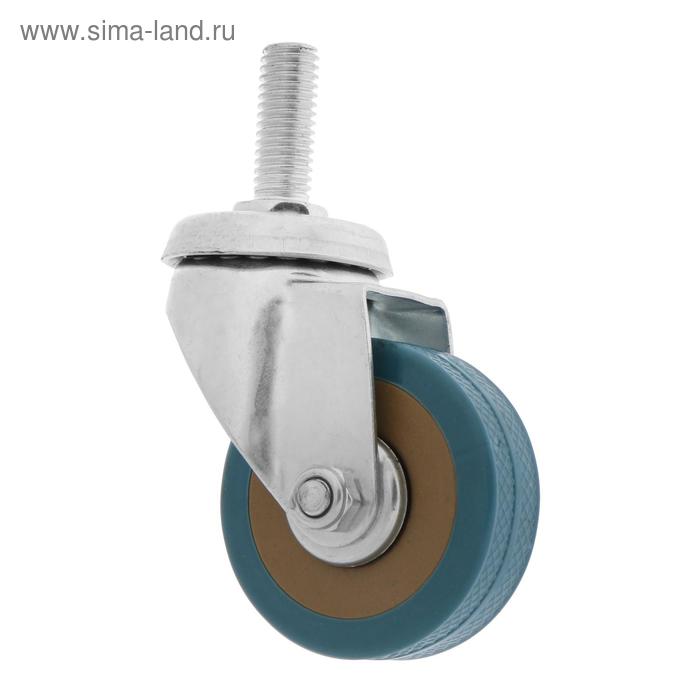 Колесо d=50 мм, на штыре M10, поворотное, серое
Колесо d=50 мм, на штыре M10, поворотное, серое