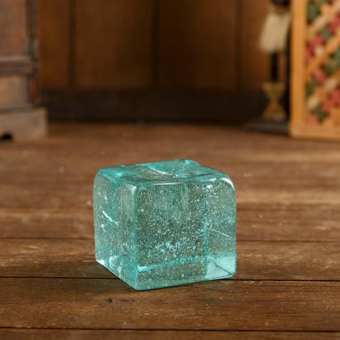 Декор интерьерный "Кубик" стекло 7х7х7 см
Декор интерьерный "Кубик" стекло 7х7х7 см