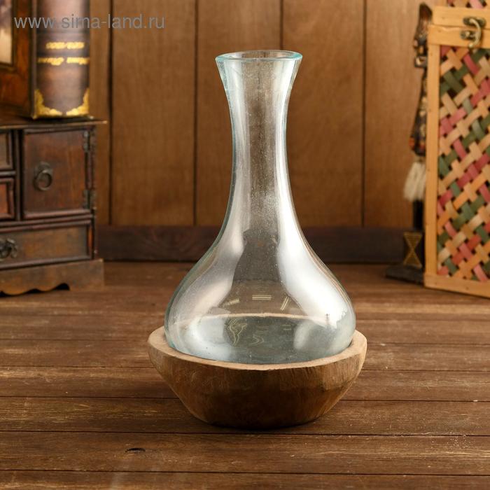 Вазон стекло на кокосе "Одинокий" 27х15х15 см
Вазон стекло на кокосе "Одинокий" 27х15х15 см