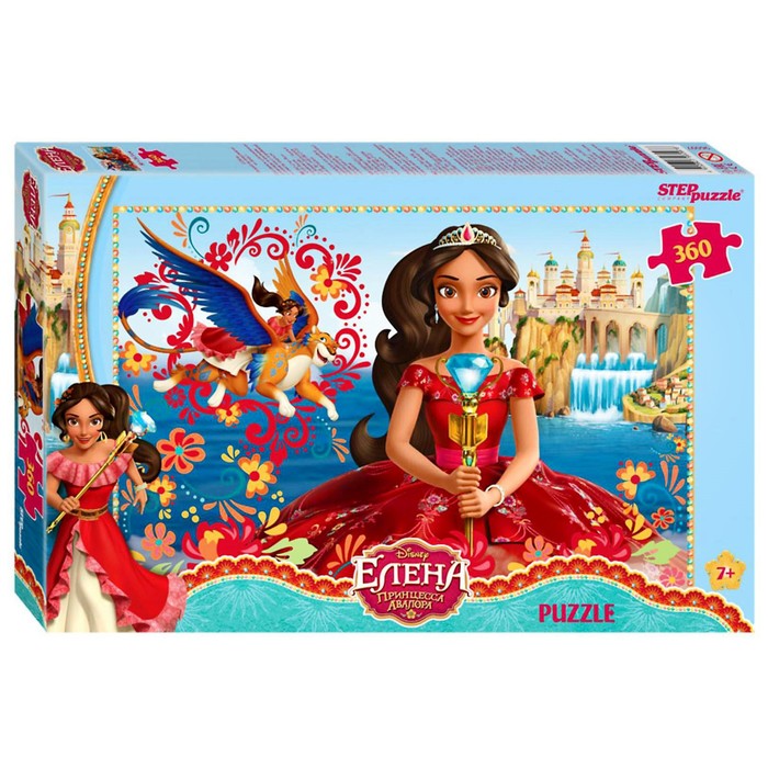 Пазл «Елена — принцесса Авалора», 360 элементов
Пазл «Елена — принцесса Авалора», 360 элементов