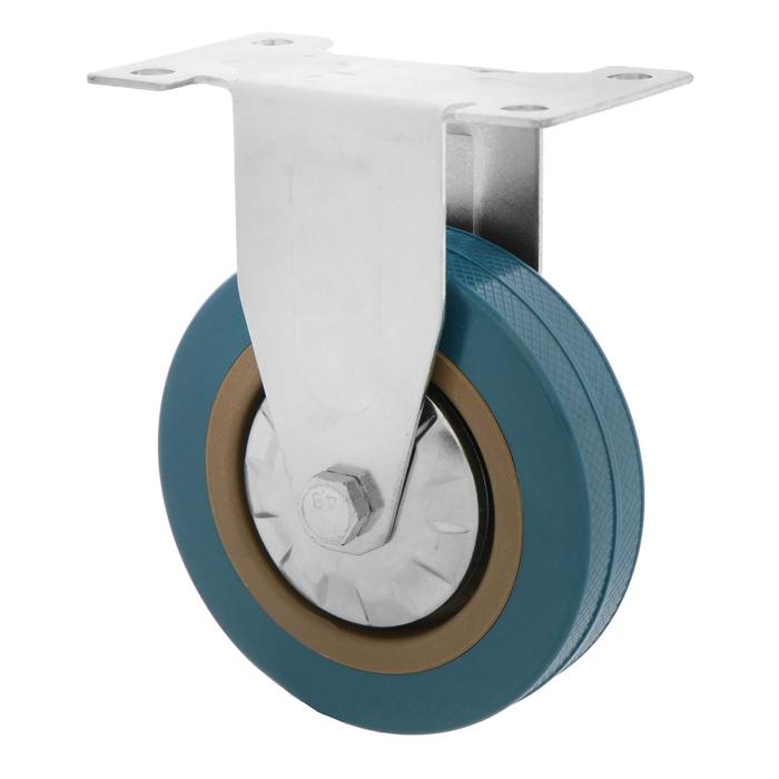 Колесо d=100 мм, на площадке, неповоротное, серое
Колесо d=100 мм, на площадке, неповоротное, серое