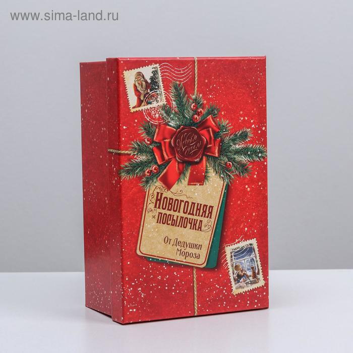 Коробка подарочная «Новогодняя посылка», 24 × 15,5 × 9,5 см
Коробка подарочная «Новогодняя посылка», 24 × 15,5 × 9,5 см