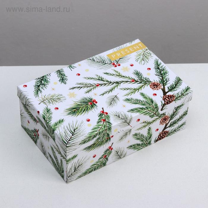 Коробка подарочная «Новогодний подарок», 26 × 17 × 10 см
Коробка подарочная «Новогодний подарок», 26 × 17 × 10 см