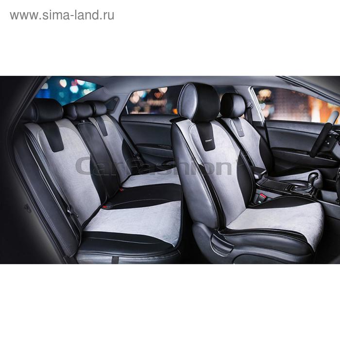 Накидки SPACE PLUS, велюр-экокожа, на весь салон, черный/серый/серый
Накидки SPACE PLUS, велюр-экокожа, на весь салон, черный/серый/серый