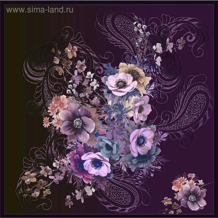 Платок женский, размер 90х90, цвет мультиколор
Платок женский, размер 90х90, цвет мультиколор