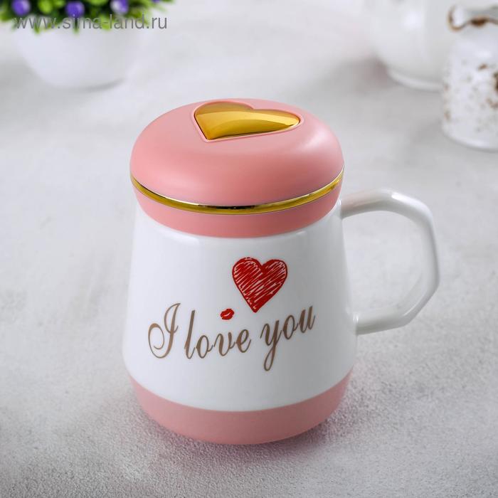 Кружка «Любовь», 350 мл, 12,5×9,5×12 см, с пластиковой крышкой, рисунок МИКС
Кружка «Любовь», 350 мл, 12,5×9,5×12 см, с пластиковой крышкой, рисунок МИКС