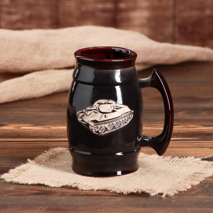 Пивной бокал "Танк", 0.6 л
Пивной бокал "Танк", 0.6 л