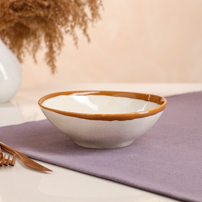 Тарелка "Обеденная", глубокая, мокко, 0.7 л
Тарелка "Обеденная", глубокая, мокко, 0.7 л