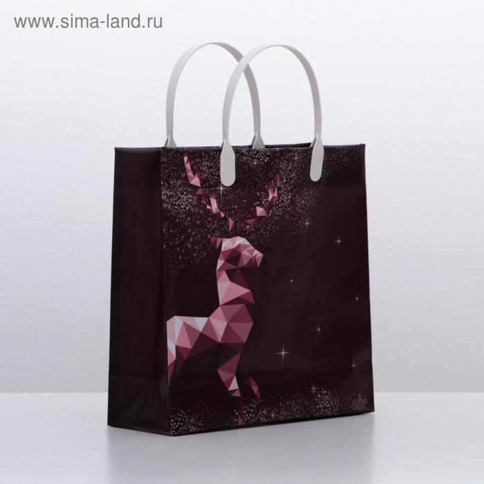 Пакет "Гордый олень", мягкий пластик, 26 х 24 см, 140 мкм
Пакет "Гордый олень", мягкий пластик, 26 х 24 см, 140 мкм