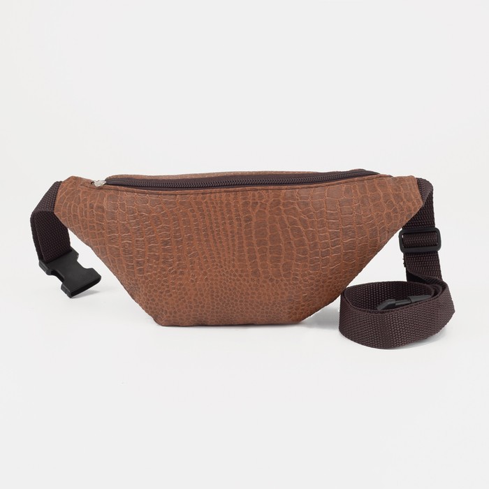 Сумка поясная, отдел на молнии, регулируемый ремень, анималистичный принт, цвет коричневый
Сумка поясная, отдел на молнии, регулируемый ремень, анималистичный принт, цвет коричневый