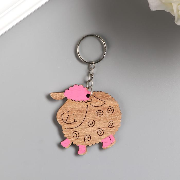 Брелок дерево "Кудрявый барашек" 5,5х5 см
Брелок дерево "Кудрявый барашек" 5,5х5 см