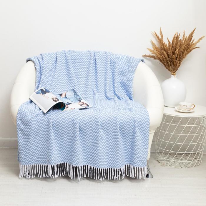 Плед Валенсия 140х200 см, Антонио, бело-голубой, Состав: 50% хлопок, 30% полиэстер, 20% ПАН
Плед Валенсия 140х200 см, Антонио, бело-голубой, Состав: 50% хлопок, 30% полиэстер, 20% ПАН