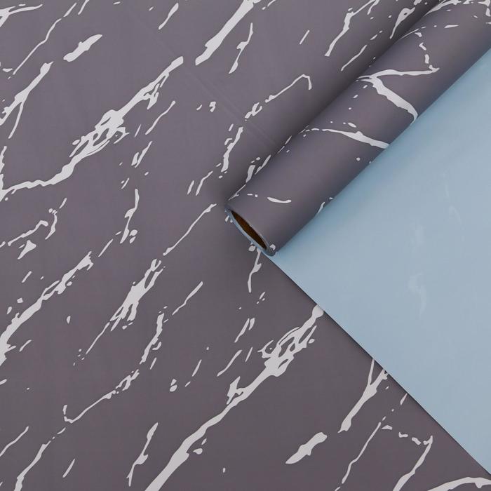 Пленка для цветов "Мрамор", серый-голубой, 0,58 х 10 м
Пленка для цветов "Мрамор", серый-голубой, 0,58 х 10 м