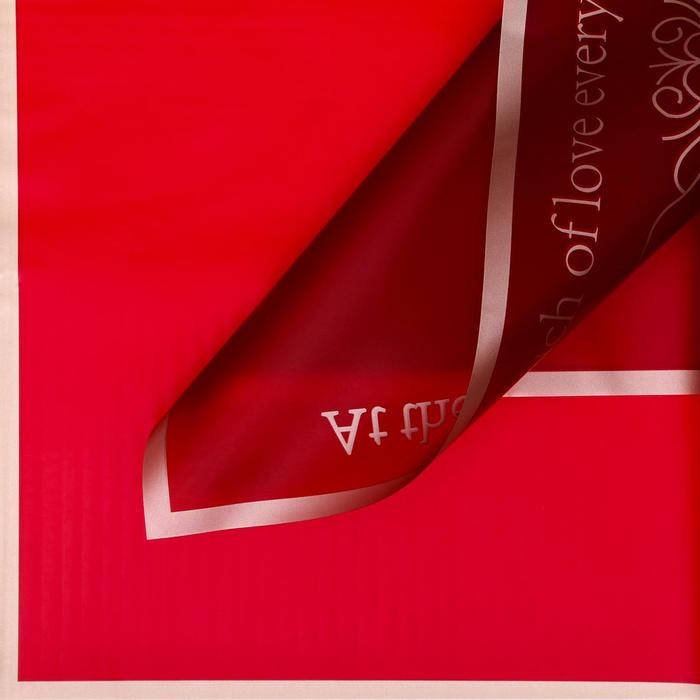 Плёнка матовая "Прикосновение любви" красная груша, 0,58 х 0,58 м
Плёнка матовая "Прикосновение любви" красная груша, 0,58 х 0,58 м