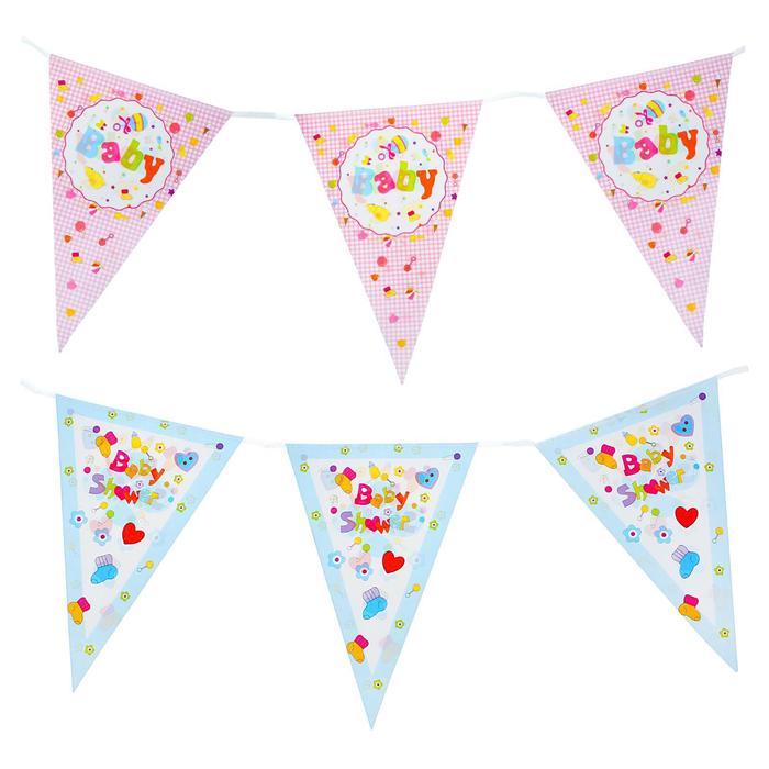 Гирлянда Baby, длина 230 см, цвета МИКС
Гирлянда Baby, длина 230 см, цвета МИКС