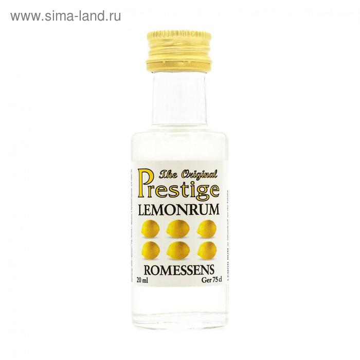 Эссенция Prestige Lemon Rum «Лимонный ром», 20 мл
Эссенция Prestige Lemon Rum «Лимонный ром», 20 мл