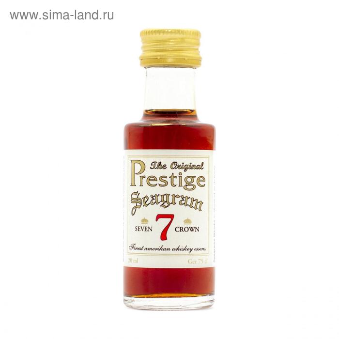 Эссенция Prestige Seagrams Whisky «Шотландский виски купажированный», 20 мл
Эссенция Prestige Seagrams Whisky «Шотландский виски купажированный», 20 мл