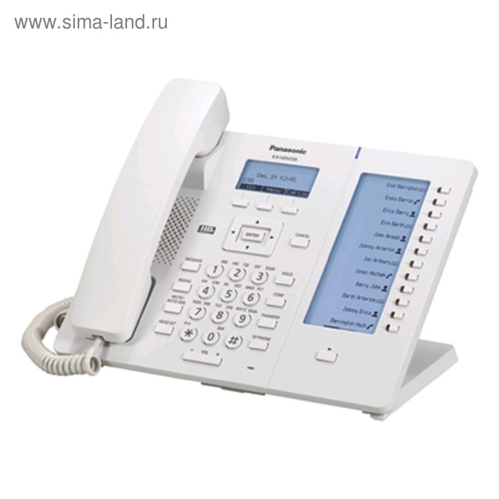 Телефон SIP Panasonic KX-HDV230RU, белый
Телефон SIP Panasonic KX-HDV230RU, белый