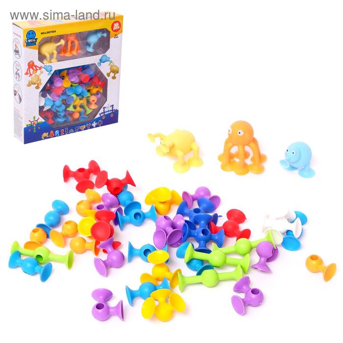 Конструктор Забавные Присоски, 39 деталей
Конструктор Забавные Присоски, 39 деталей