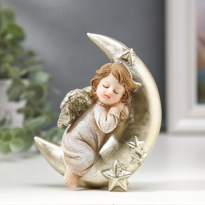 Сувенир полистоун "Спящий ангел на месяце" 10,5х4х8,5 см
Сувенир полистоун "Спящий ангел на месяце" 10,5х4х8,5 см