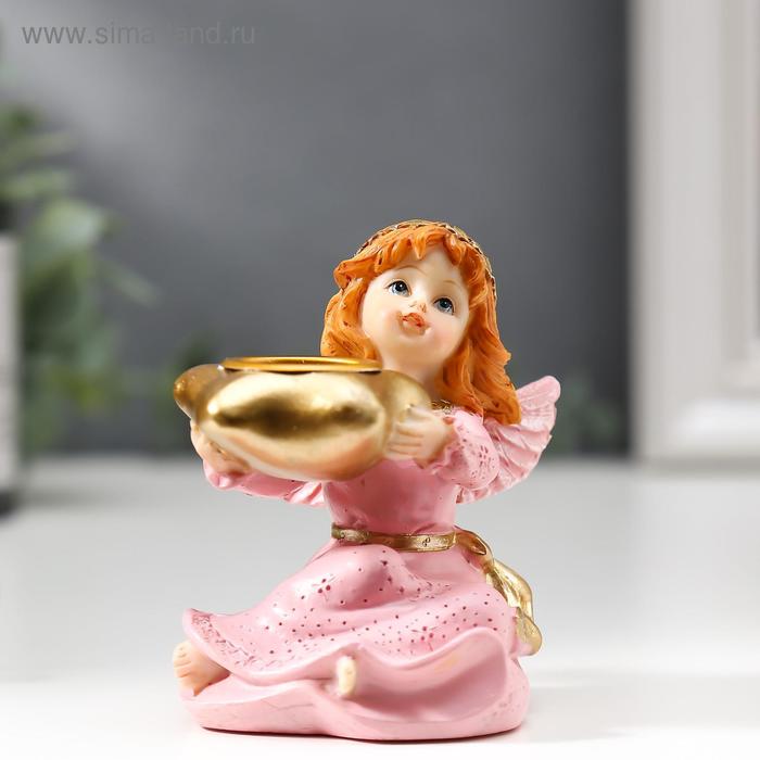 Сувенир полистоун подсвечник "Девочка-ангел в розовом платье" 7,4х8,5х6,5 см
Сувенир полистоун подсвечник "Девочка-ангел в розовом платье" 7,4х8,5х6,5 см