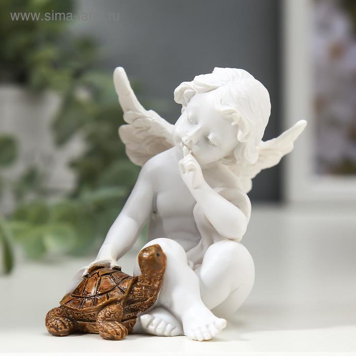 Сувенир полистоун "Белоснежный ангел с цветной черепашкой" 6,8х6,5х6 см
Сувенир полистоун "Белоснежный ангел с цветной черепашкой" 6,8х6,5х6 см