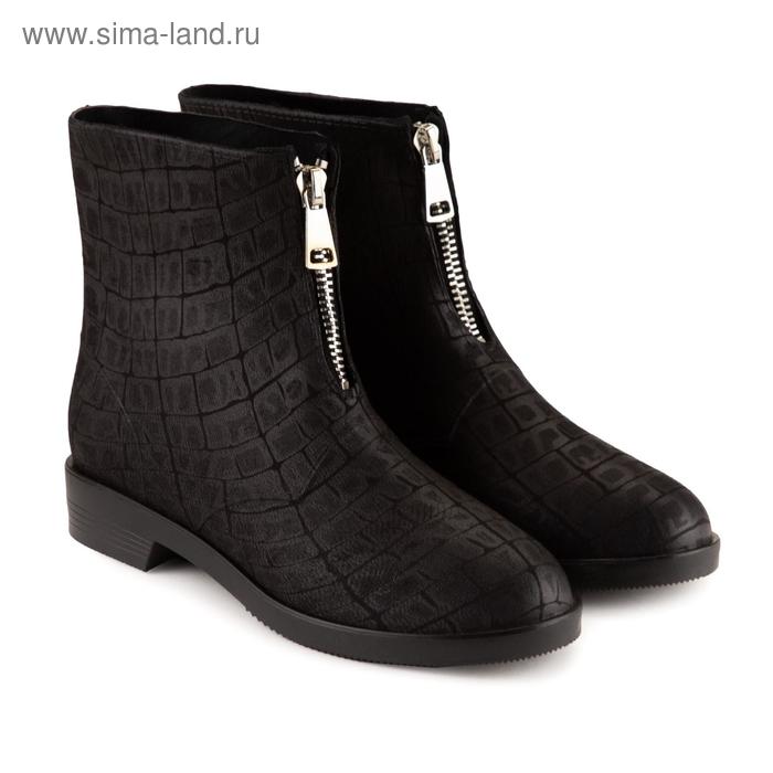 фото Сапоги женские, цвет чёрный, размер 39 ana.r