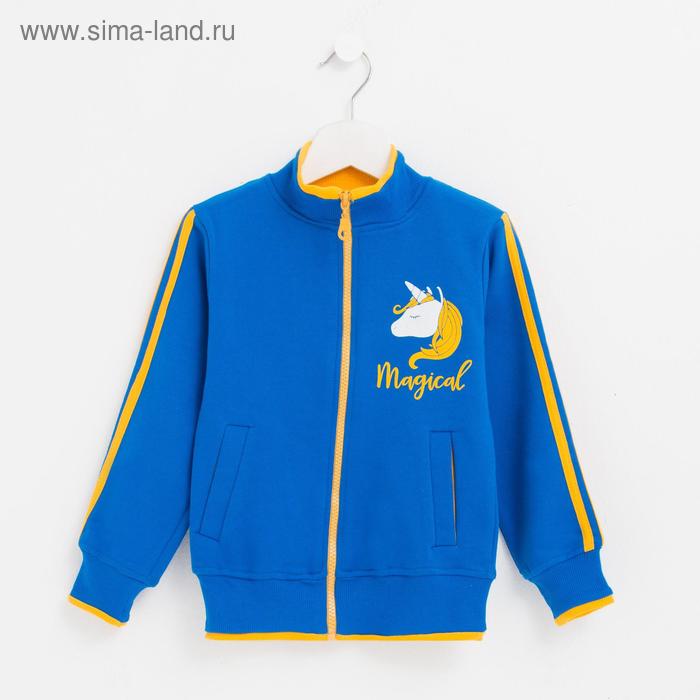 Толстовка для девочки, цвет синий, рост 110 см
Толстовка для девочки, цвет синий, рост 110 см