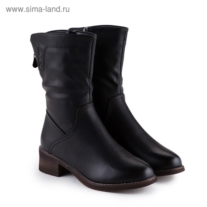Сапоги женские, цвет чёрный, размер 37
Сапоги женские, цвет чёрный, размер 37