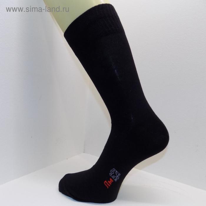 фото Носки мужские, размер 23-25, цвет чёрный, 5 шт. в наборе лысьвенская мануфактура