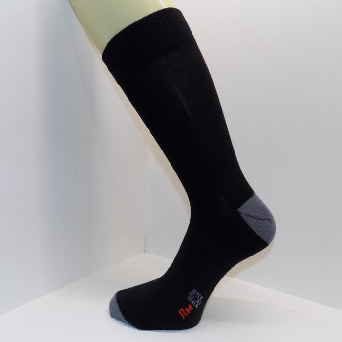 фото Носки мужские, размер 23-25, цвет чёрный, 10 шт. в наборе лысьвенская мануфактура