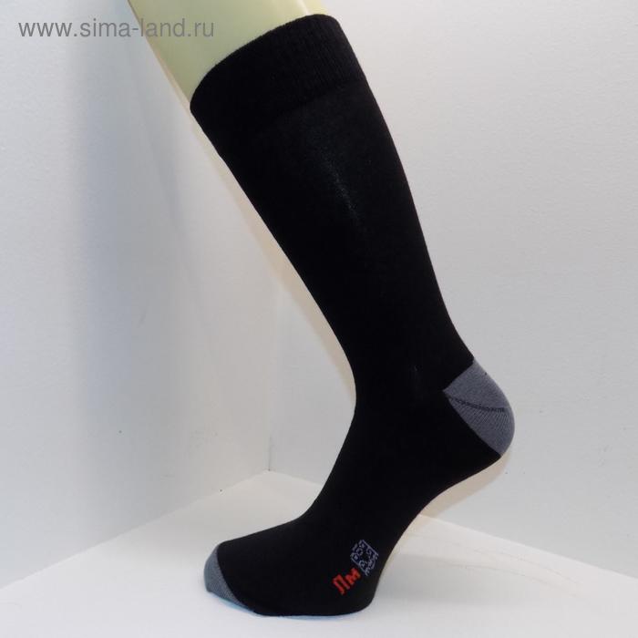фото Носки мужские, размер 25-27, цвет чёрный, 5 шт. в наборе лысьвенская мануфактура