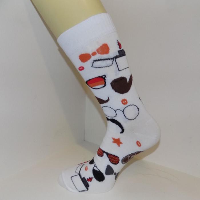 фото Носки мужские, размер 23-25, цвет белый, 15 шт. в наборе лысьвенская мануфактура