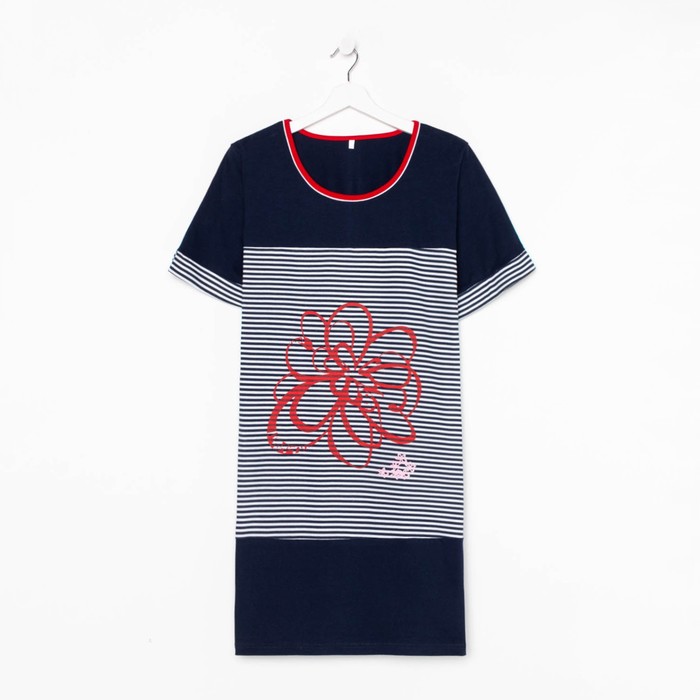 Платье домашнее женское, цвет тёмно-синий, размер 56
Платье домашнее женское, цвет тёмно-синий, размер 56