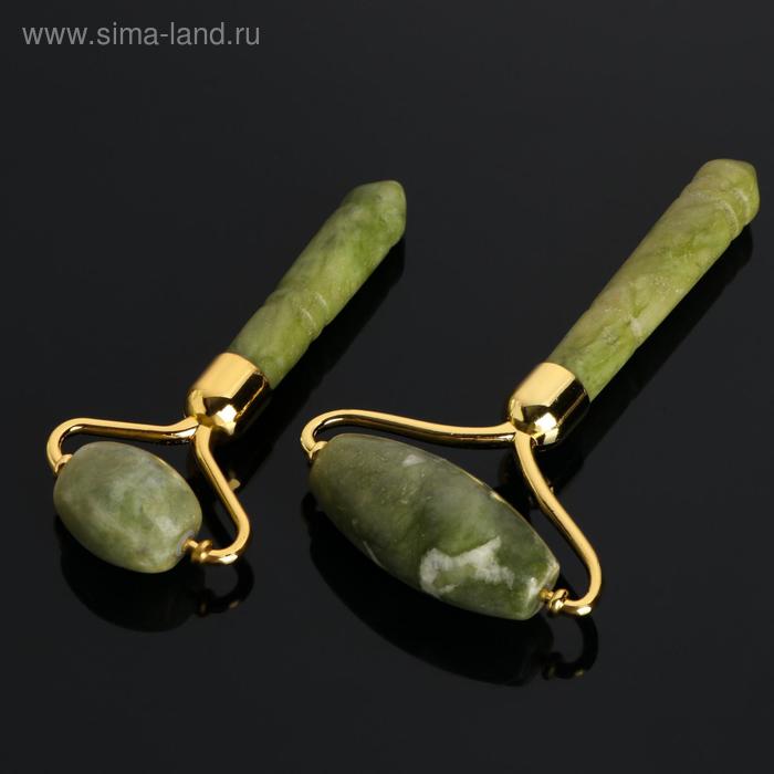 Набор массажеров роллеров из нефрита, 10 x 5 x 2 см
Набор массажеров роллеров из нефрита, 10 x 5 x 2 см