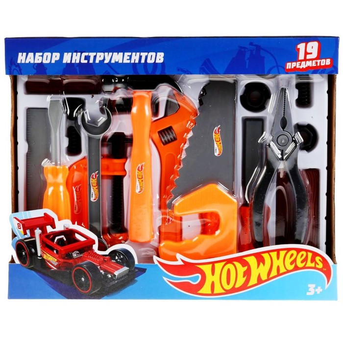Набор инструментов строительный, Хот Вилс
Набор инструментов строительный, Хот Вилс