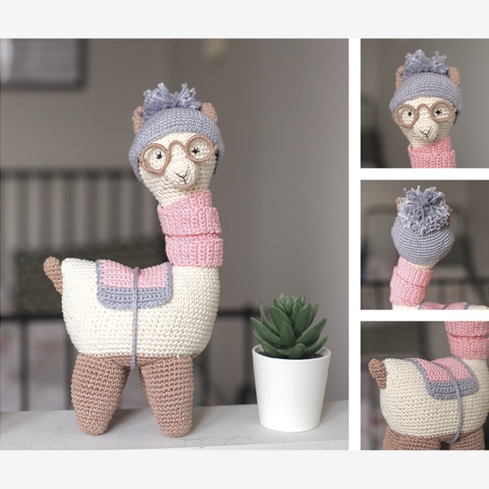 Мягкая игрушка «Лама Дэйзи», набор для вязания амигуруми, 17 × 5 × 15 см
Мягкая игрушка «Лама Дэйзи», набор для вязания амигуруми, 17 × 5 × 15 см