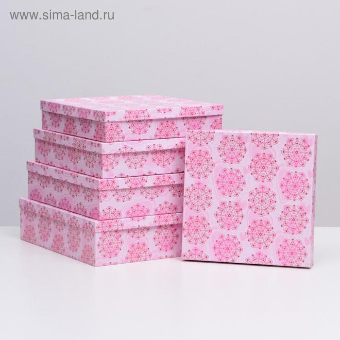 Набор коробок 5в1 "Чуткость" 34 х 34 х 9 - 26 х 26 х 5 см
Набор коробок 5в1 "Чуткость" 34 х 34 х 9 - 26 х 26 х 5 см